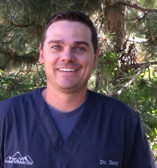 Dr. Doug Nicodemus, dentist at Foothill Veterinary Clinic in Cañon City, Colorado.